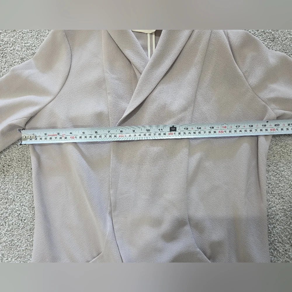 Aritzia Wilfred Grey Chevalier Blazer Size 6 - Picture 7 of 10